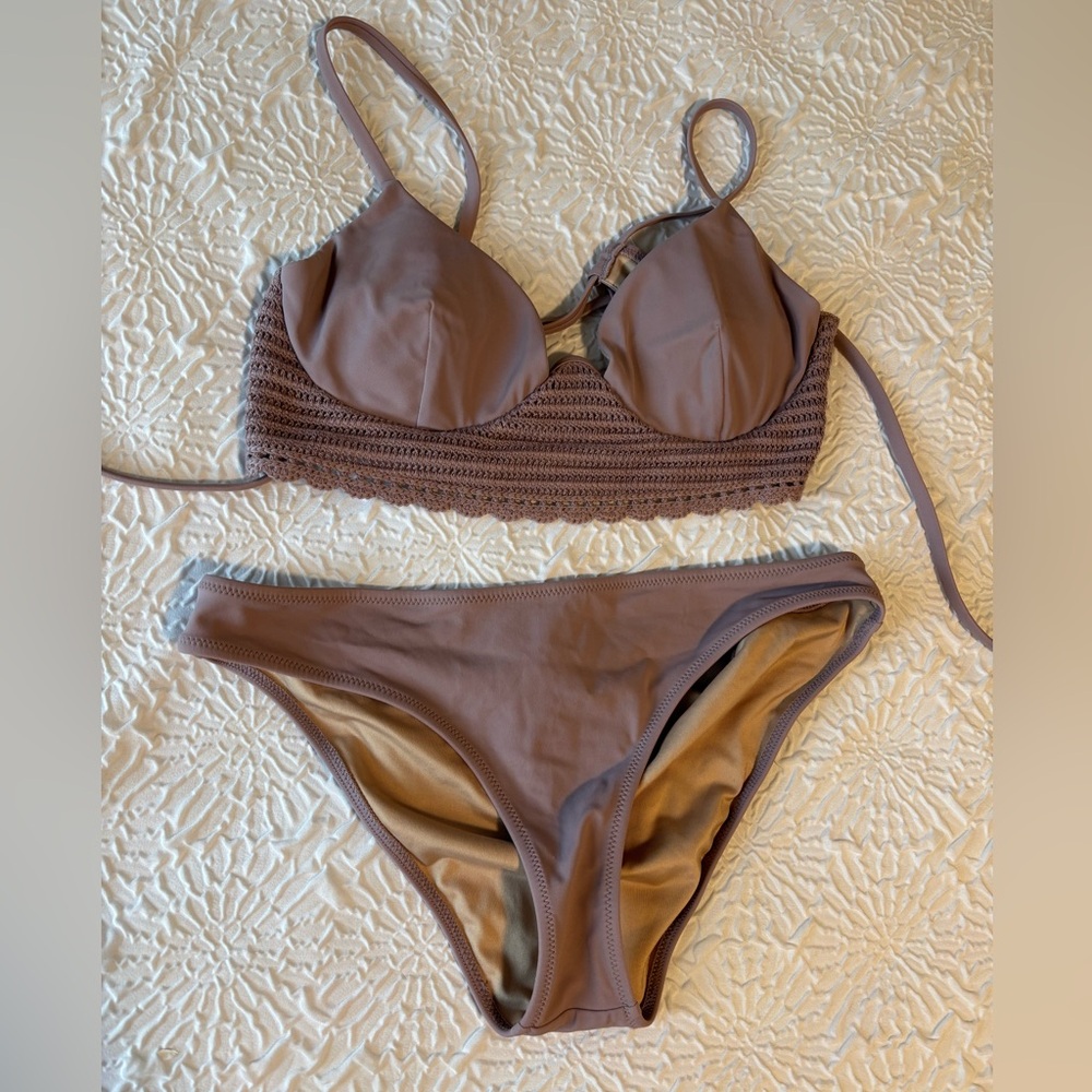 Shade & Shore Dusty Purple Bikini